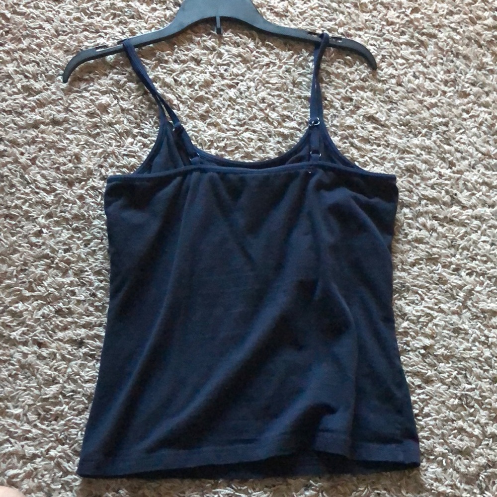 Navy blue tank top
